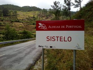 Placa sinalização-Aldeias de Portugal-Sistelo